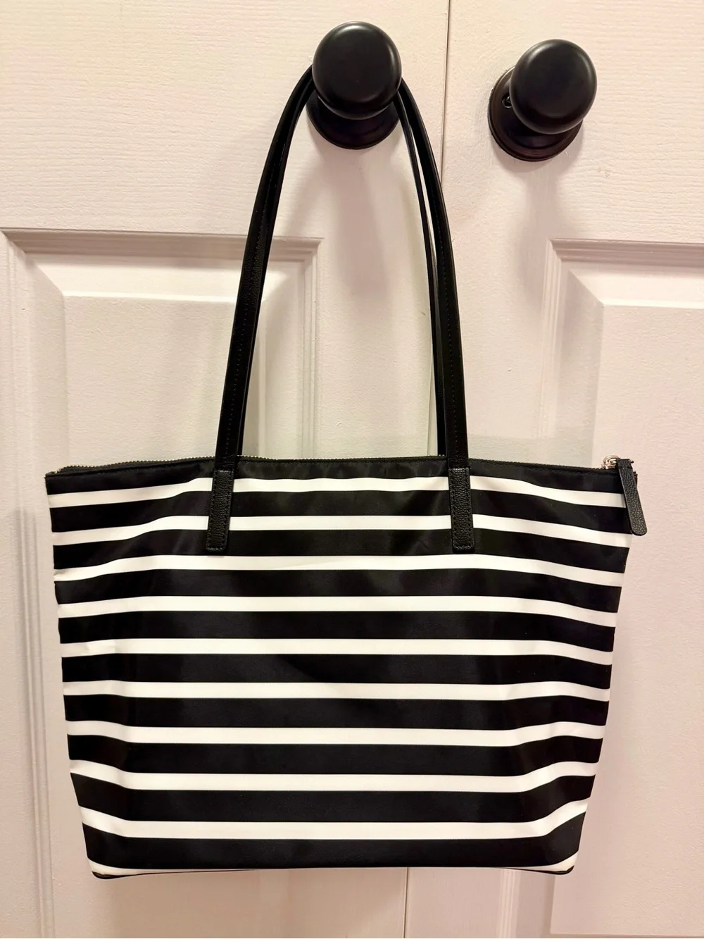 Kate Spade Hayden Sailing Stripe Nylon Tote Bag